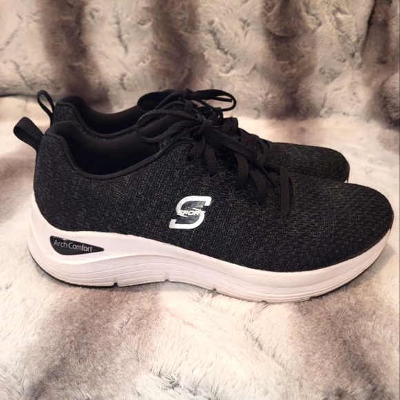Skechers Shoes - S Sport by Skechers black athletic shoes